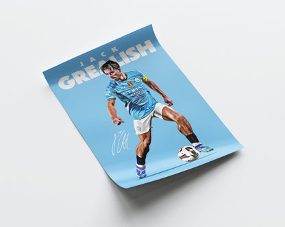 Jack Grealish 24/25 4K Poster