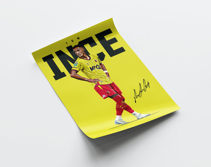 Tom Ince 24/25 4K Poster