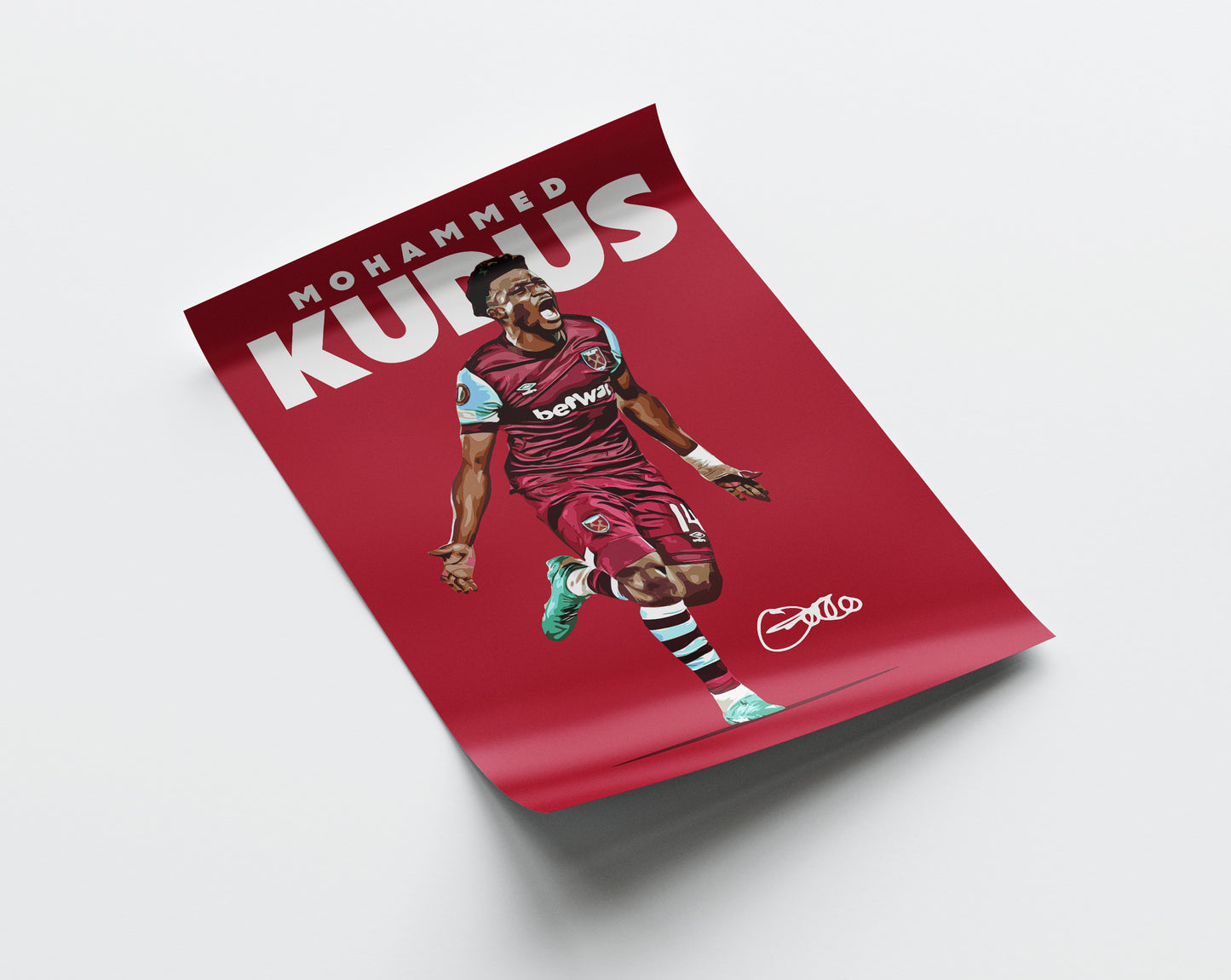 Mohammed Kudus 4K Poster