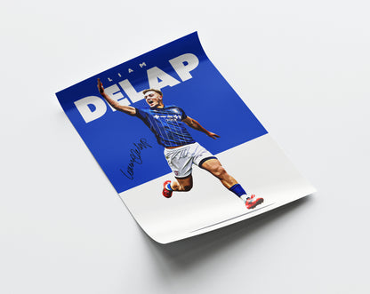 Liam Delap 24/25 4K Poster