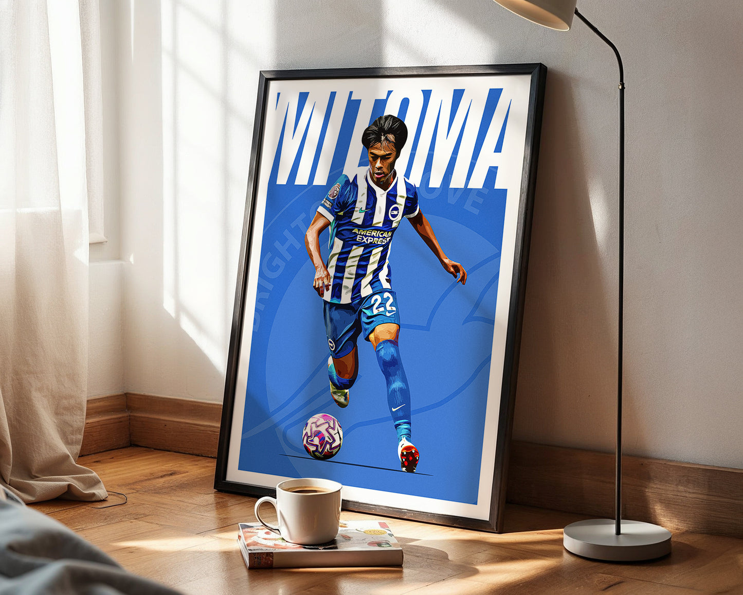 Kaoru Mitoma 25/26 4K (Home) Poster