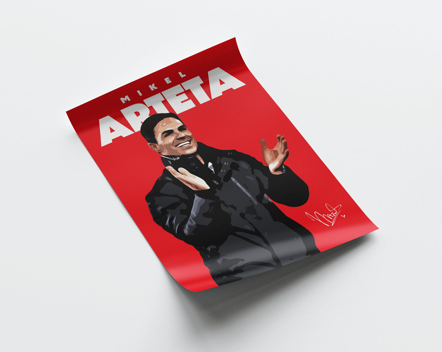 Mikel Arteta 4K Poster