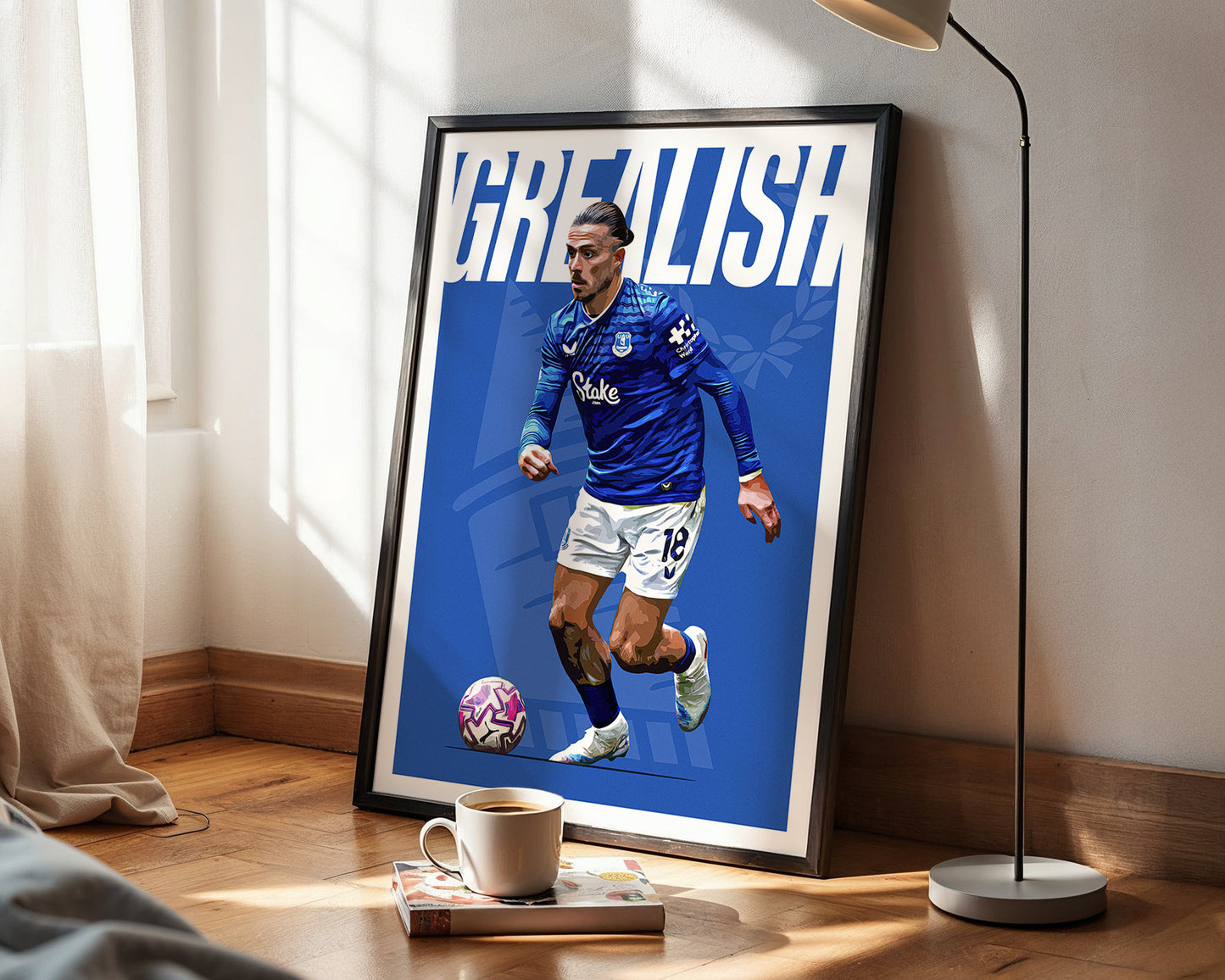 Jack Grealish 25/26 4K (Home) Poster