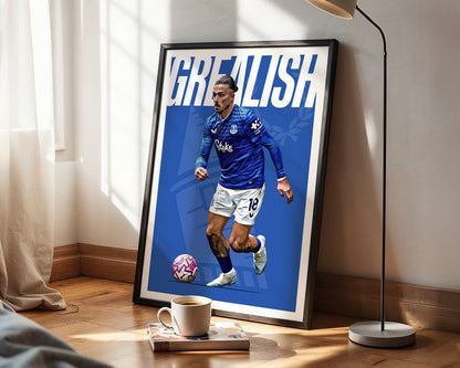 Jack Grealish 25/26 4K (Home) Poster