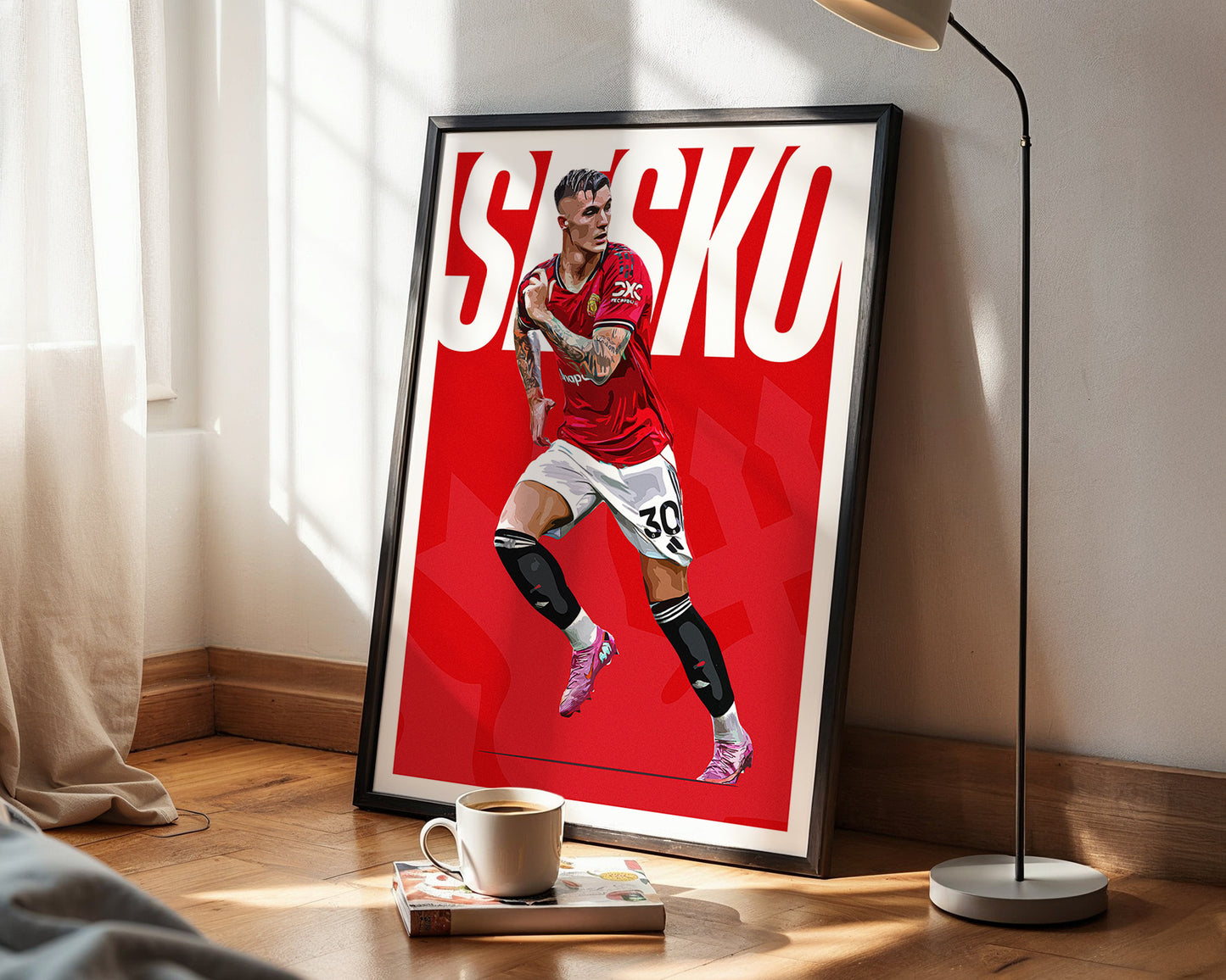 Benjamin Sesko 25/26 4K (Home) Poster