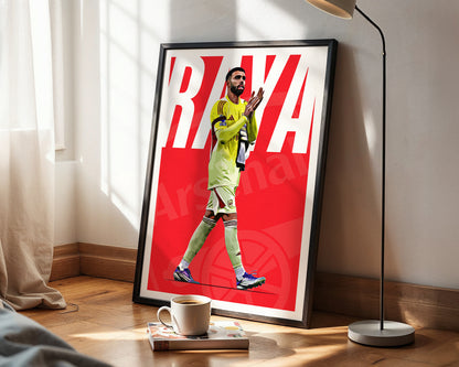 David Raya 25/26 4K (Home) Poster