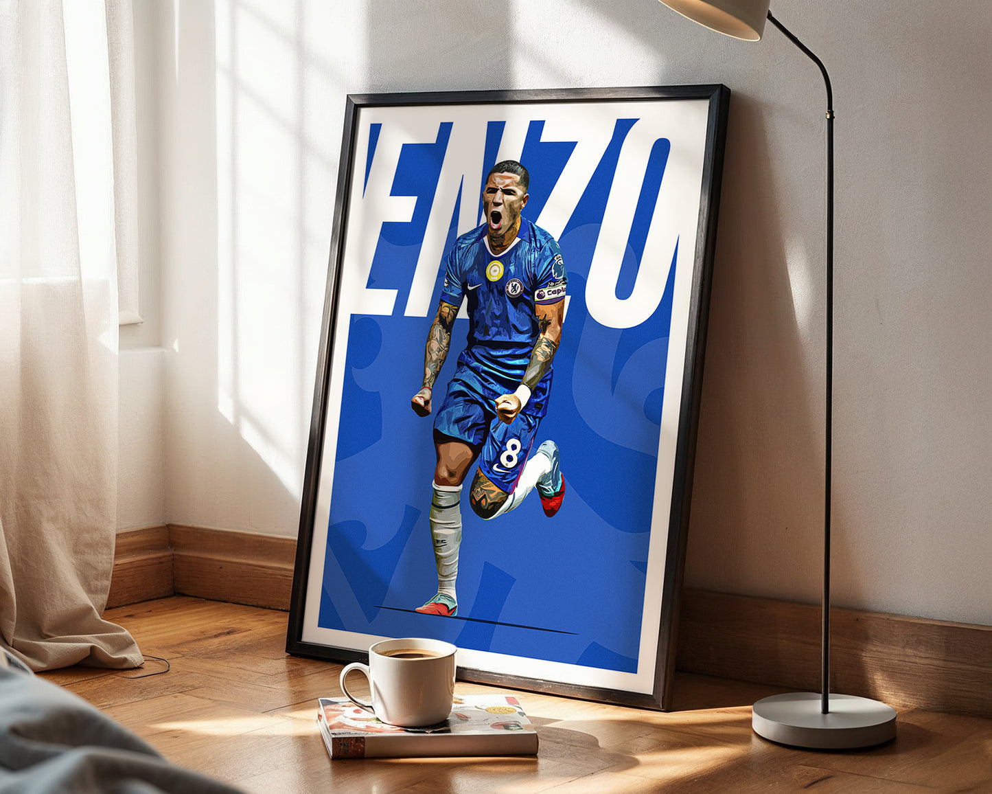 Enzo Fernandez 25/26 4K (Home) Poster
