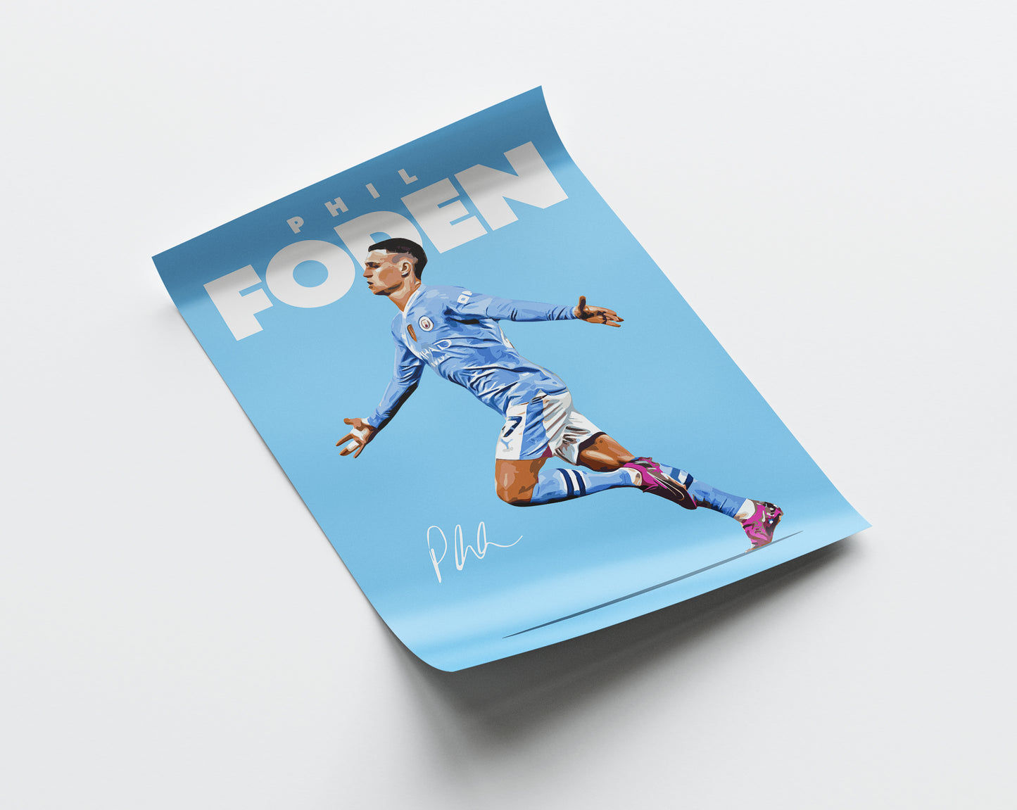 Phil Foden 4K Poster