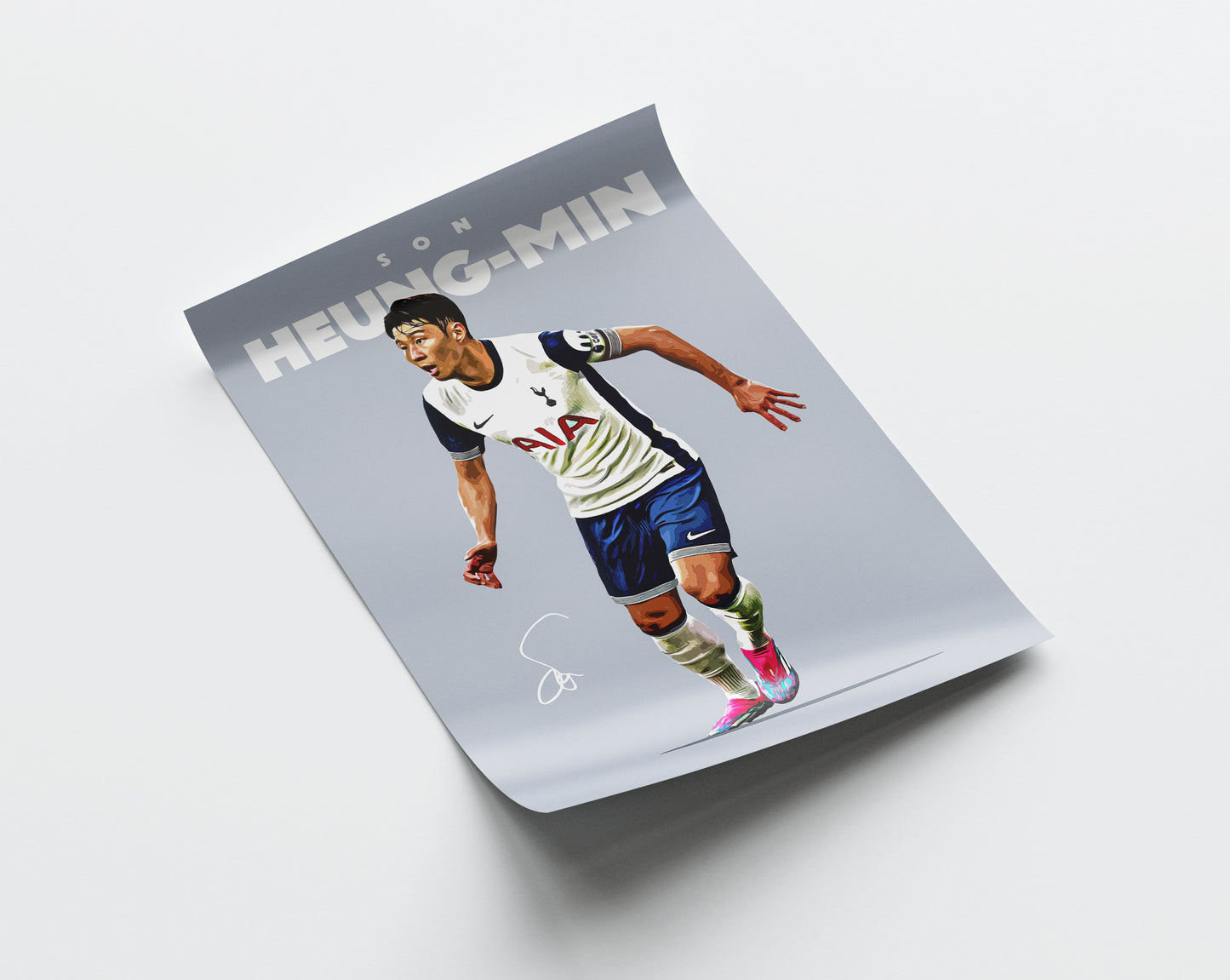 Son Heung-min 24/25 4K Poster