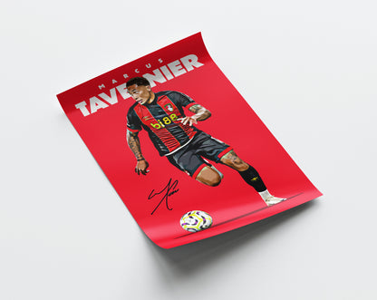 Marcus Tavernier 24/25 4K Poster