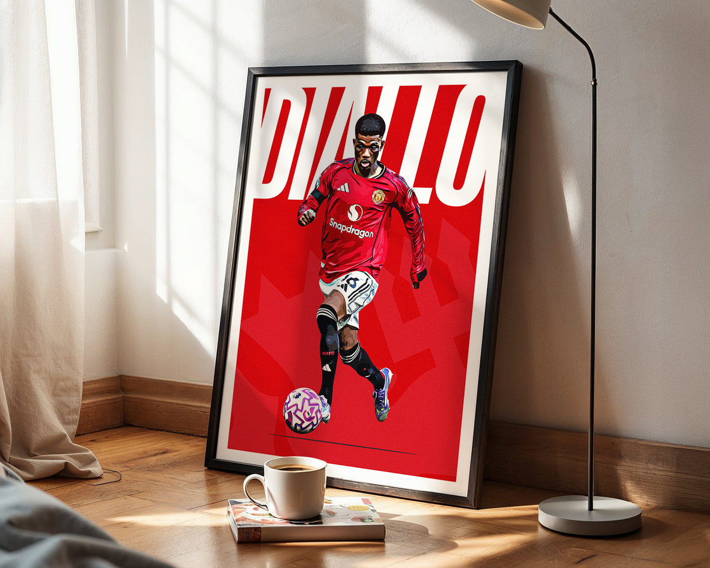 Amad Diallo 25/26 4K (Home) Poster