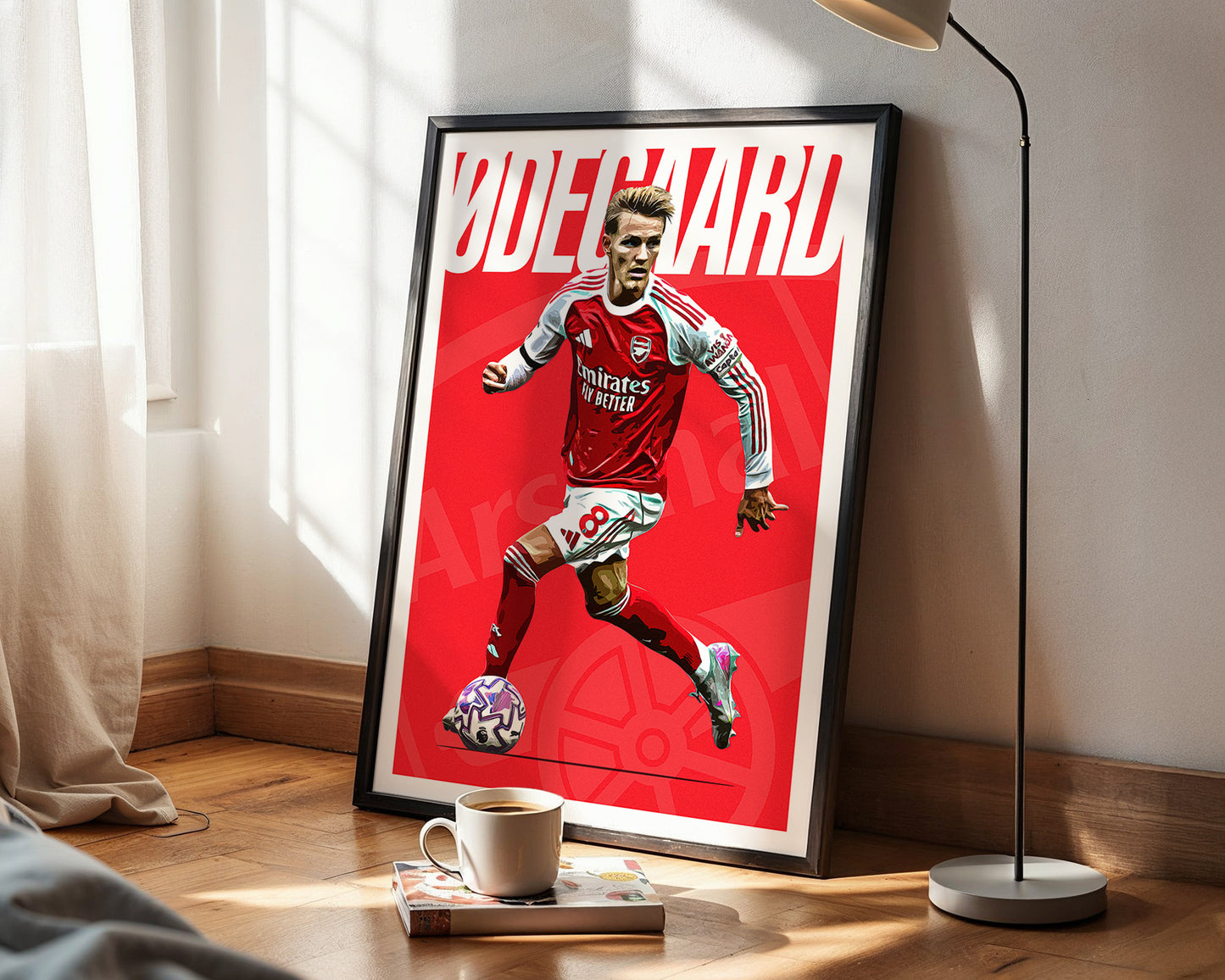 Martin Odegaard 25/26 4K (Home) Poster