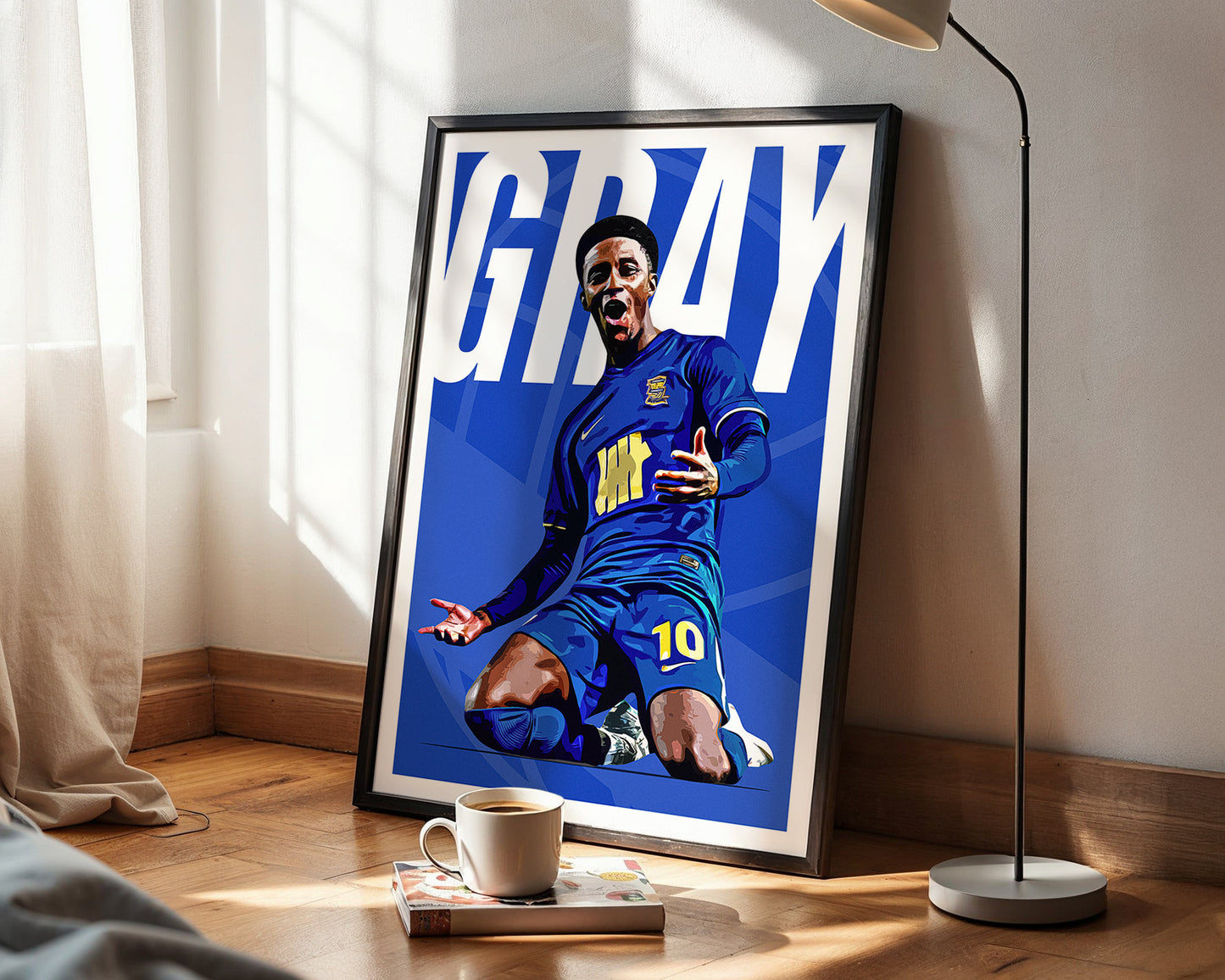 Demarai Gray 25/26 4K (Home) Poster