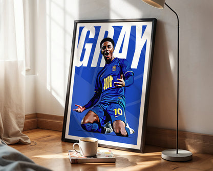 Demarai Gray 25/26 4K (Home) Poster