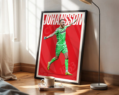 Viktor Johansson 25/26 4K (Home) Poster