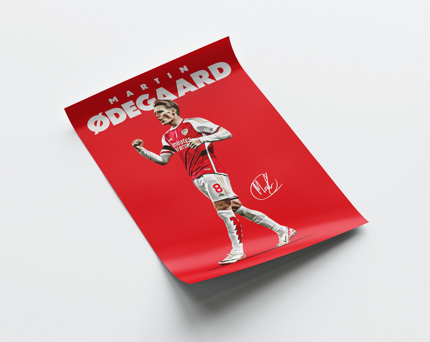 Martin Odegaard 4K Poster