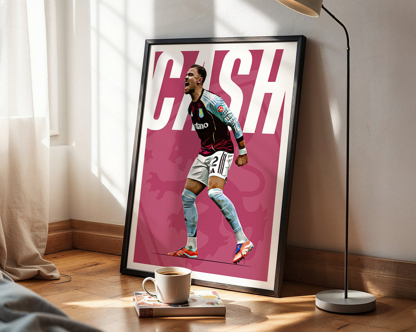 Matty Cash 25/26 4K (Home) Poster