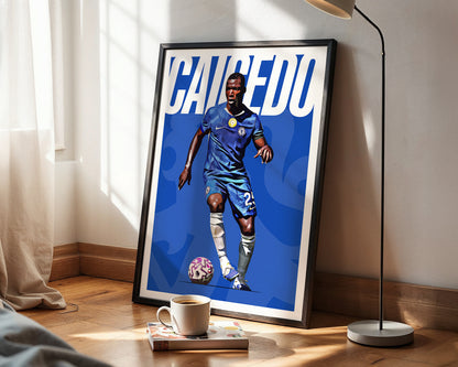 Moises Caicedo 25/26 4K (Home) Poster