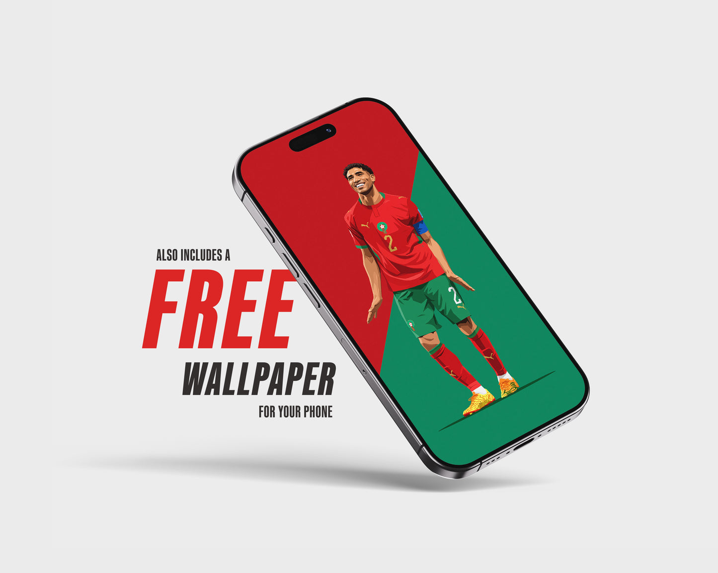 Achraf Hakimi (Morocco) Poster