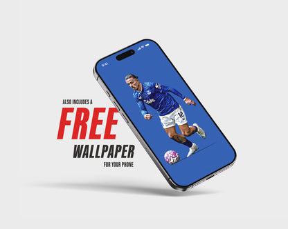 Jack Grealish 25/26 4K (Home) Poster