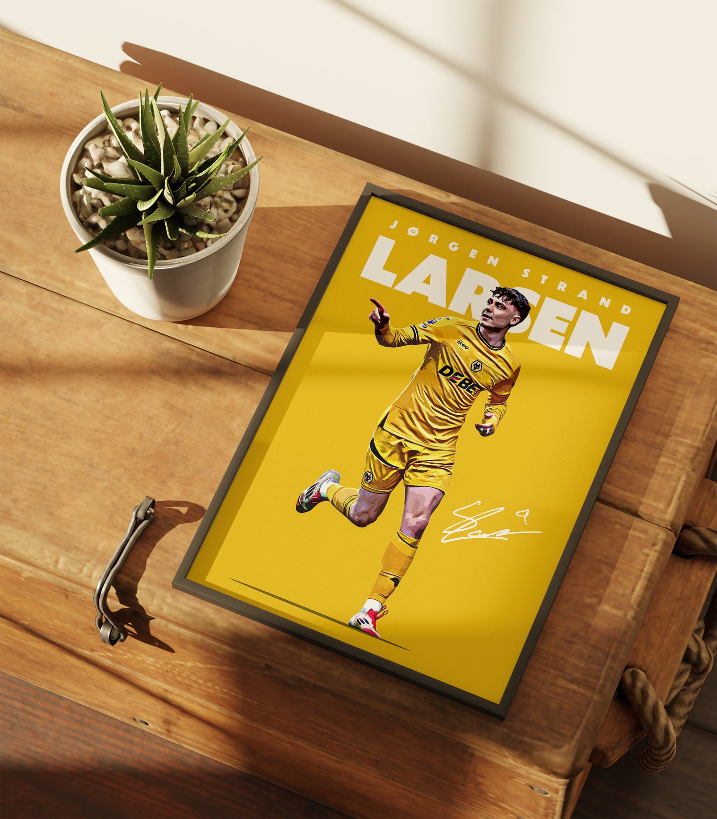 Jorgen Strand Larsen 24/25 4K Poster