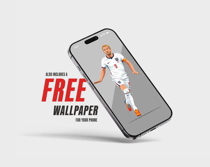 Harry Kane (England) Poster