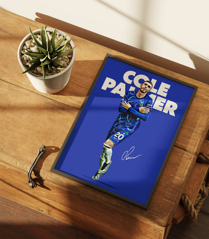 Cole Palmer 24/25 4K Poster