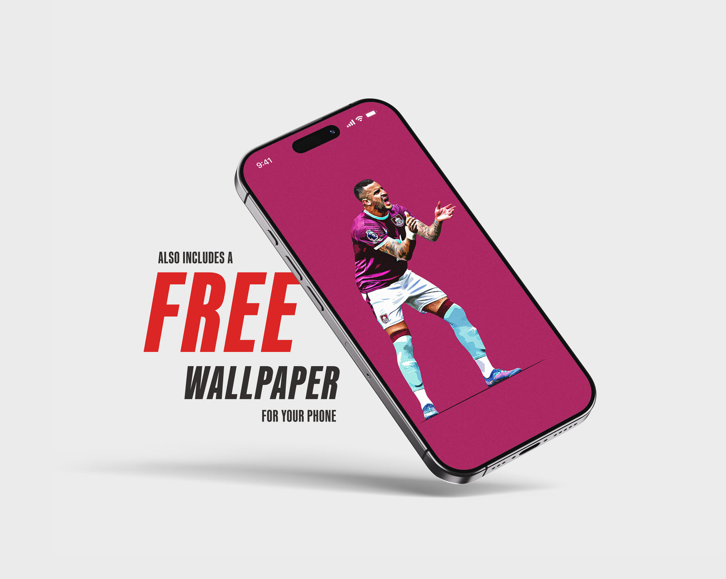 Kyle Walker 25/26 4K (Home) Poster