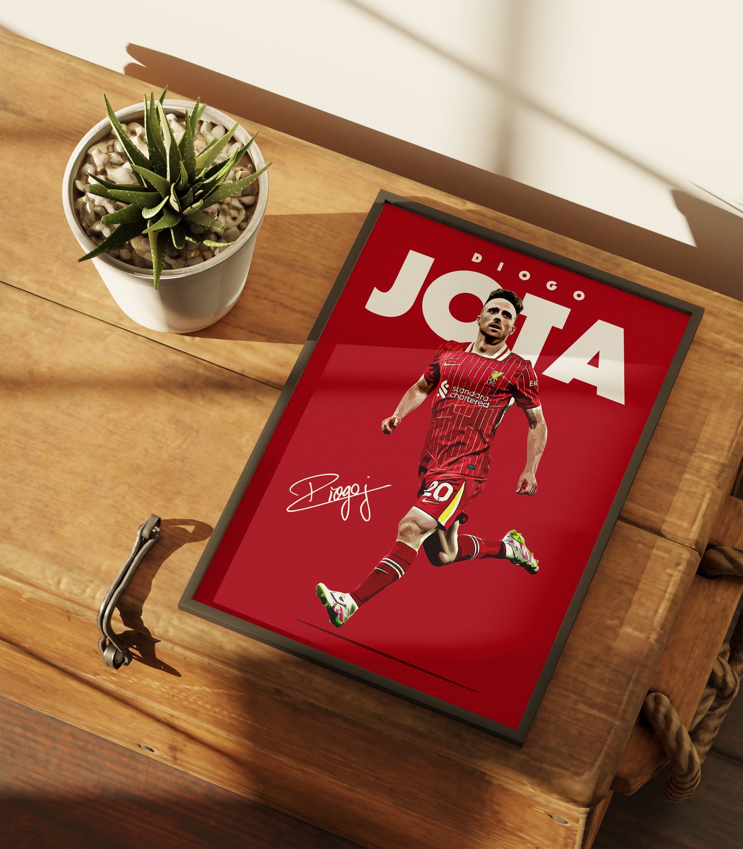 Diogo Jota 24/25 4K Poster