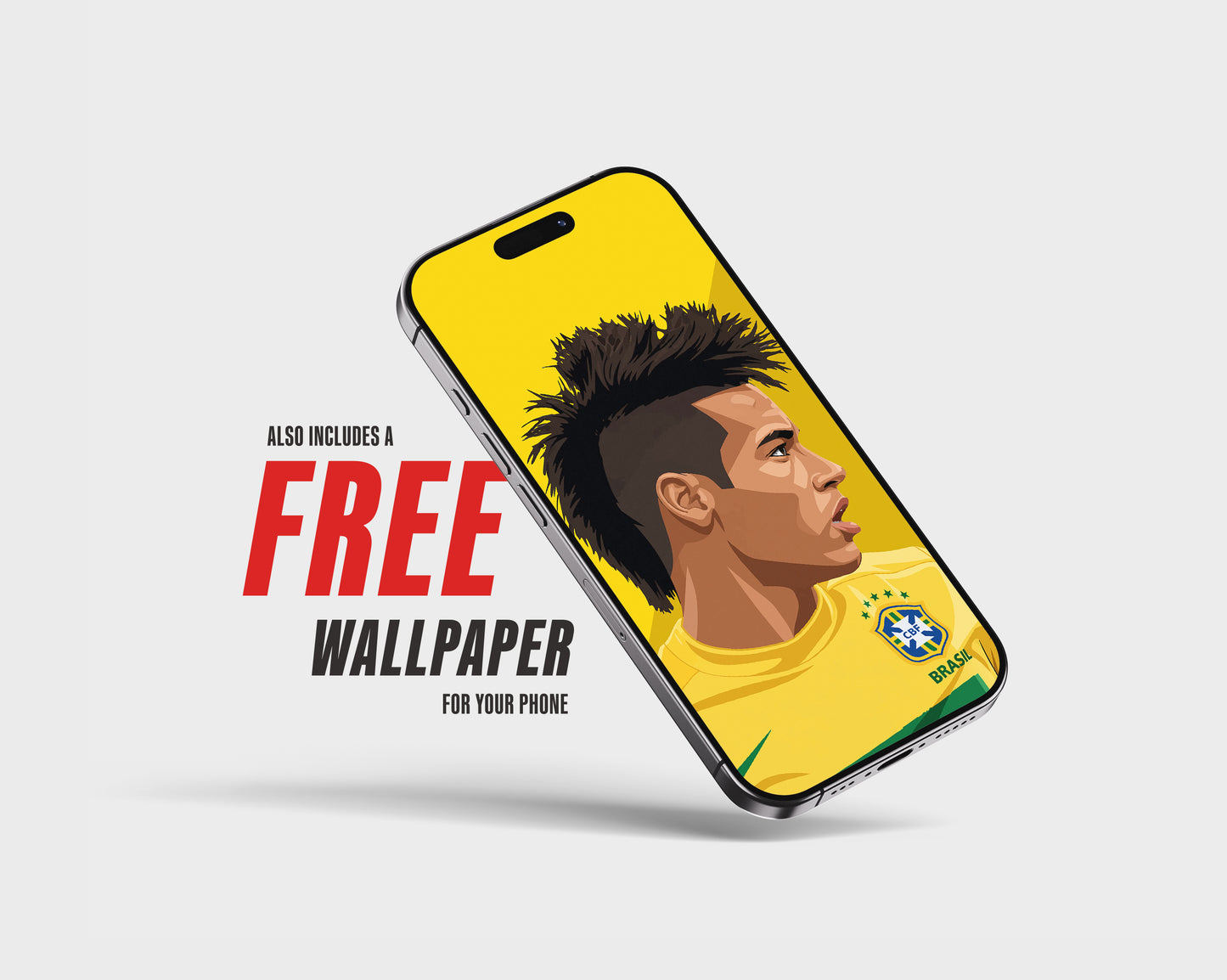 Neymar (Brazil) 2011 Poster