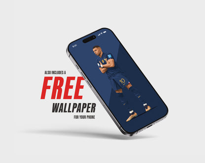 Kylian Mbappe (France) Poster