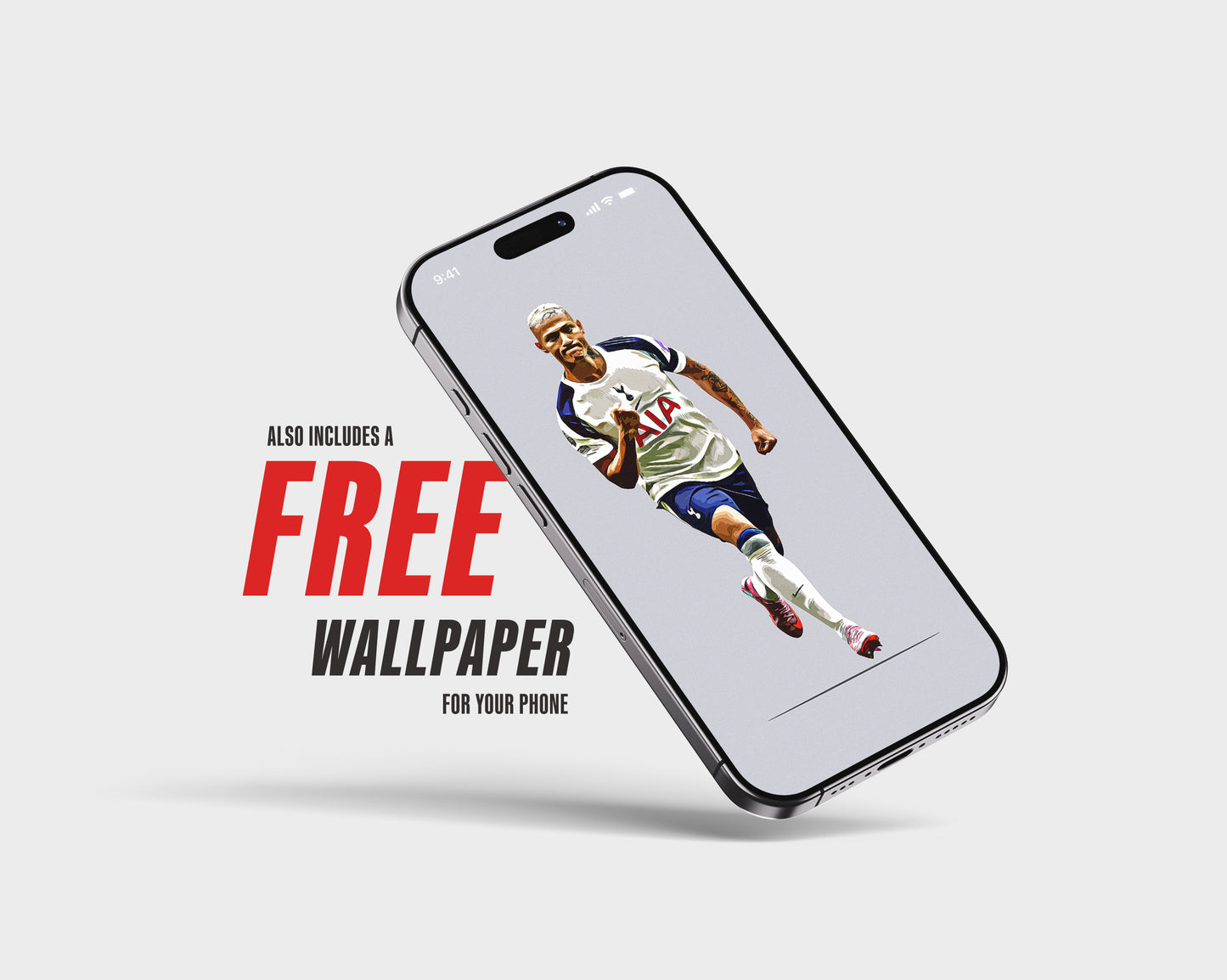 Richarlison 25/26 4K (Home) Poster