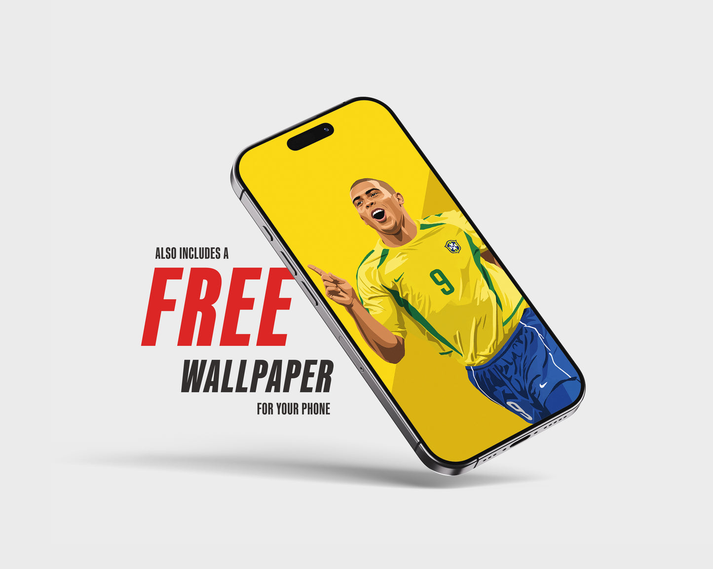 Ronaldo (Brazil) 2002 Poster