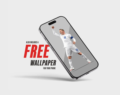 Wayne Rooney (England) 2016 Poster