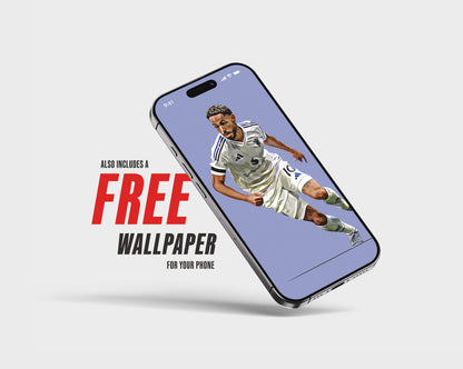 Matheus Cunha 25/26 4K (Away) Poster