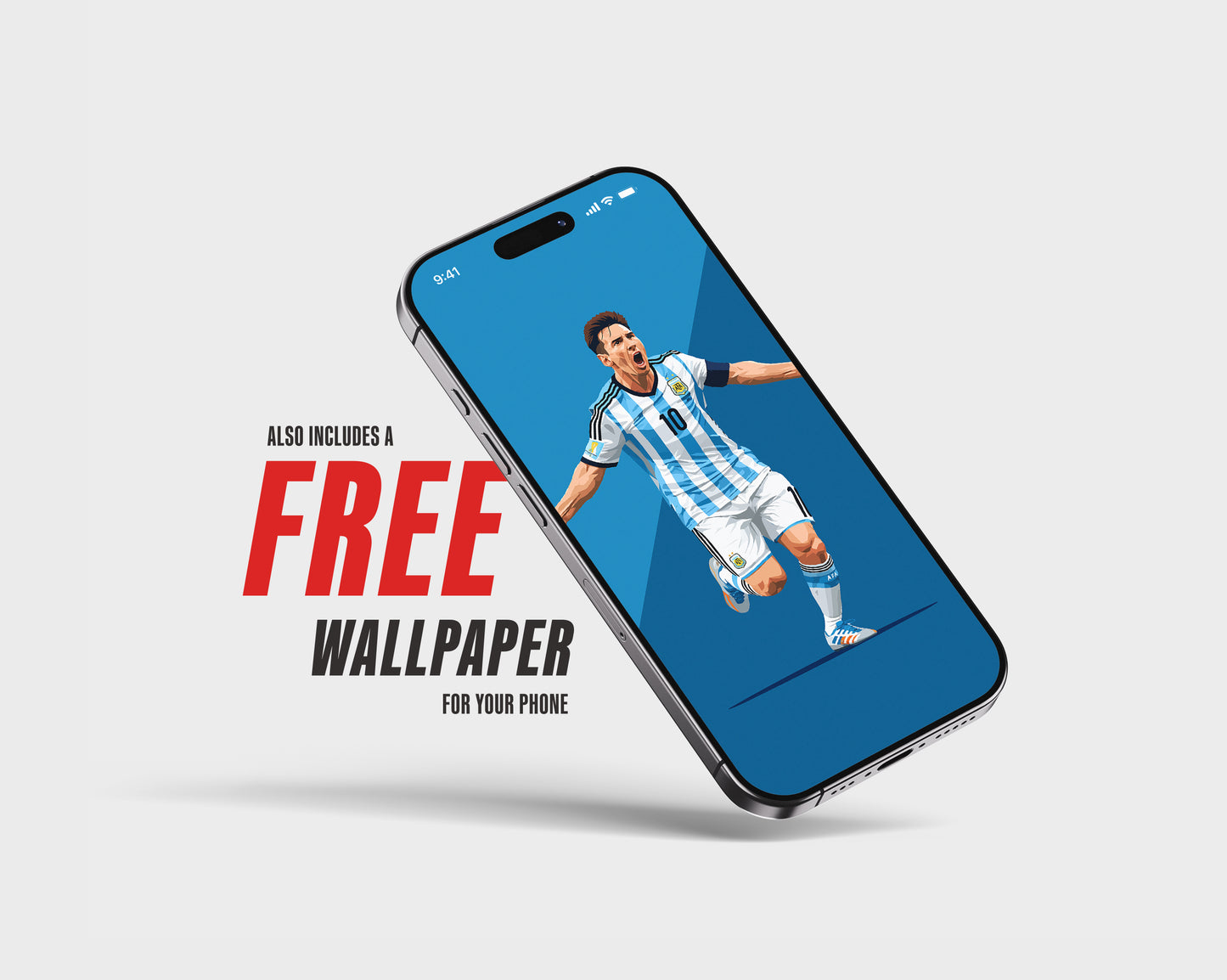 Lionel Messi (Argentina) Poster
