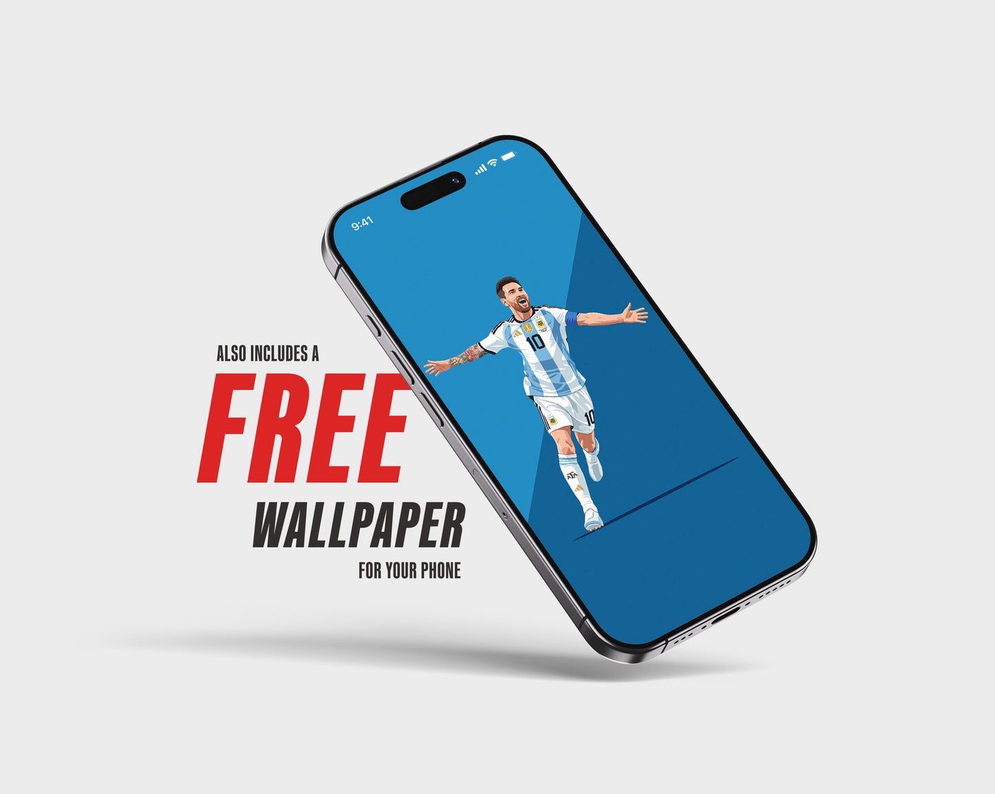 Lionel Messi (Argentina) Poster