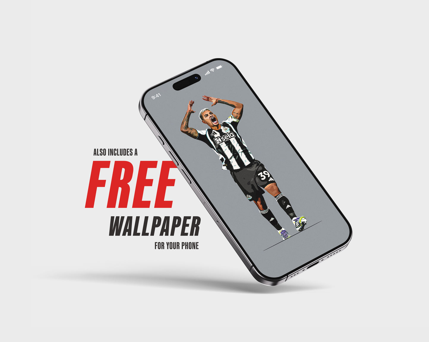 Bruno Guimaraes 25/26 4K (Home) Poster