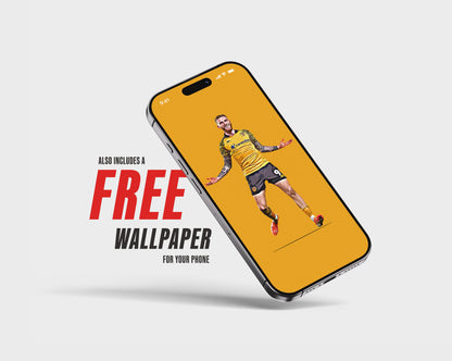 Ollie McBurnie 25/26 4K (Home) Poster