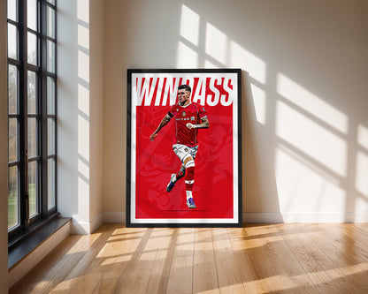 Josh Windass 25/26 4K (Home) Poster