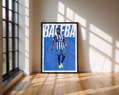 Carlos Baleba 25/26 4K (Home) Poster