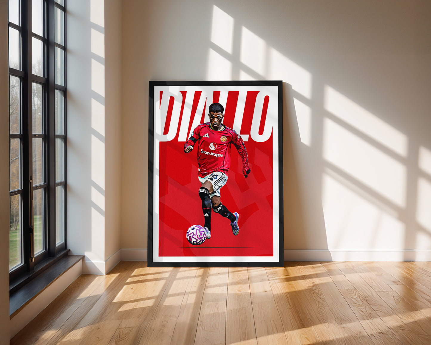 Amad Diallo 25/26 4K (Home) Poster