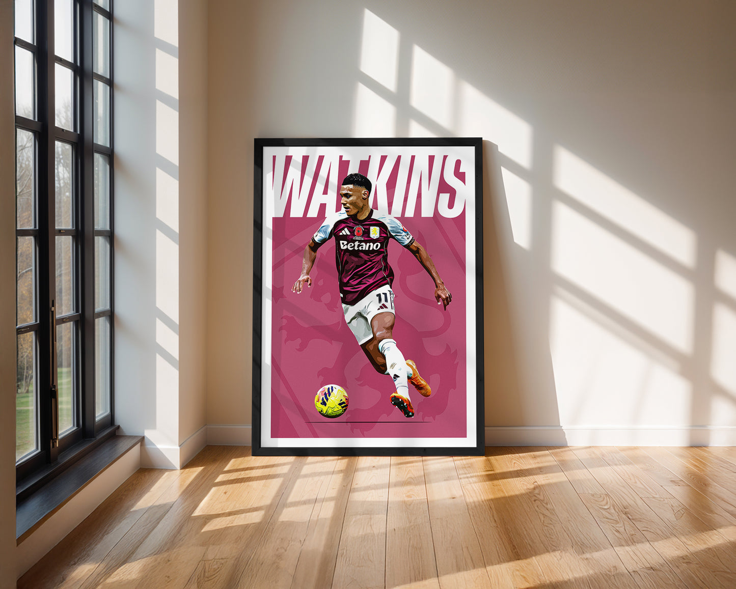 Ollie Watkins 25/26 4K (Home) Poster
