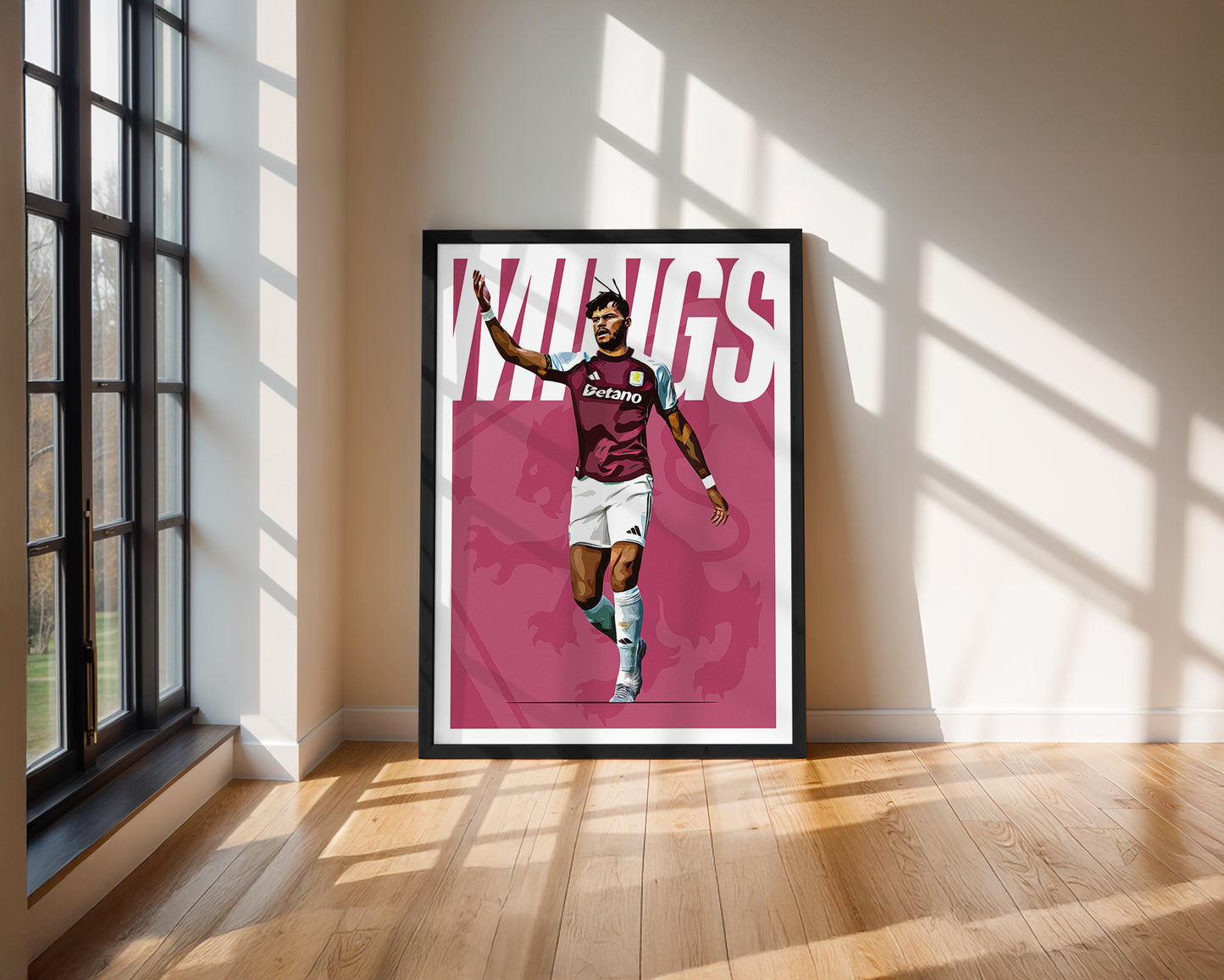 Tyrone Mings 25/26 4K (Home) Poster