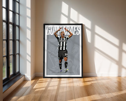 Bruno Guimaraes 25/26 4K (Home) Poster