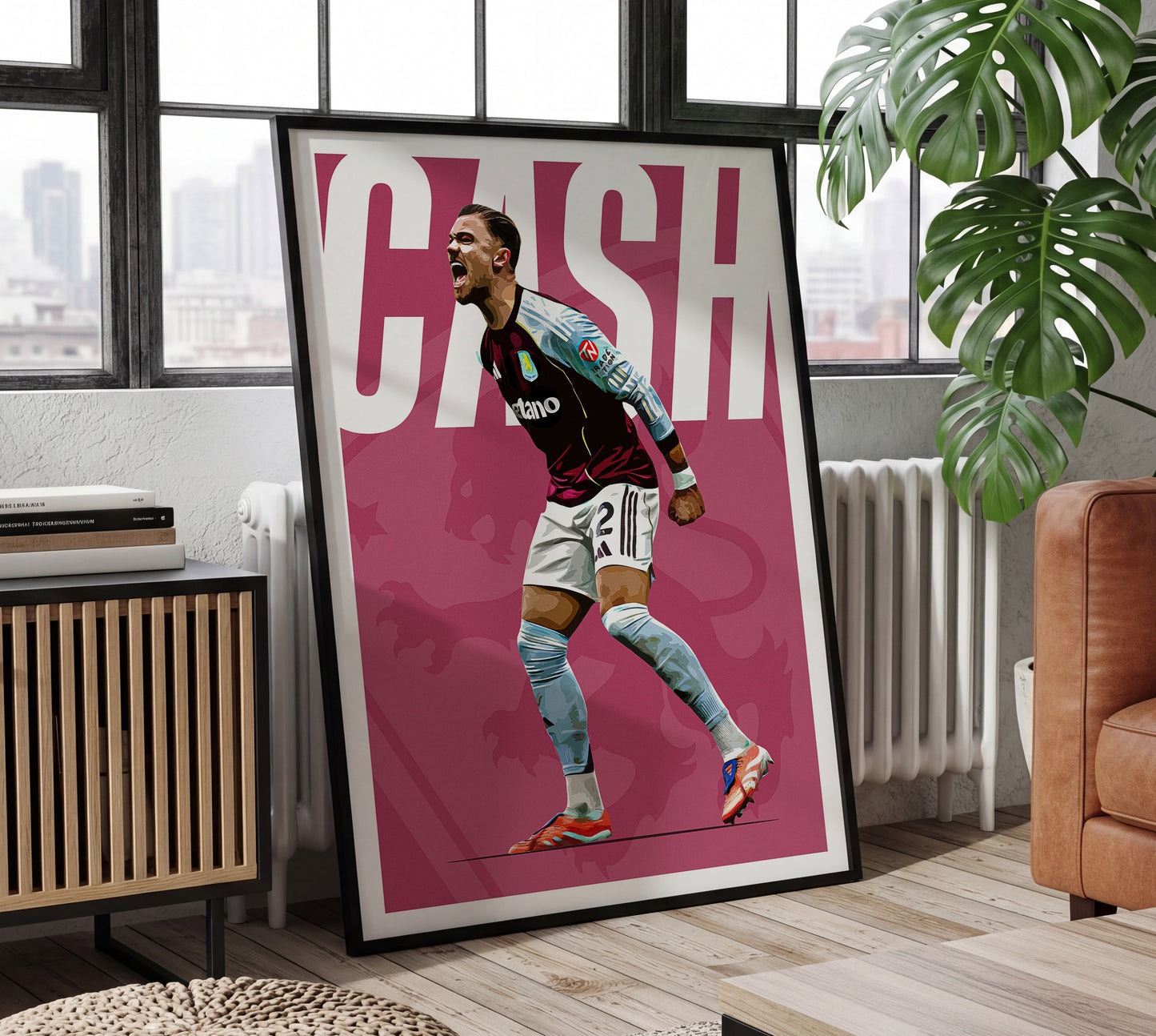 Matty Cash 25/26 4K (Home) Poster