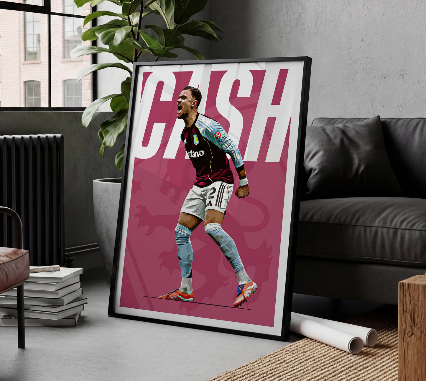 Matty Cash 25/26 4K (Home) Poster