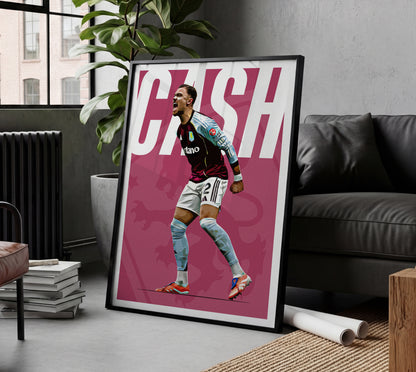 Matty Cash 25/26 4K (Home) Poster
