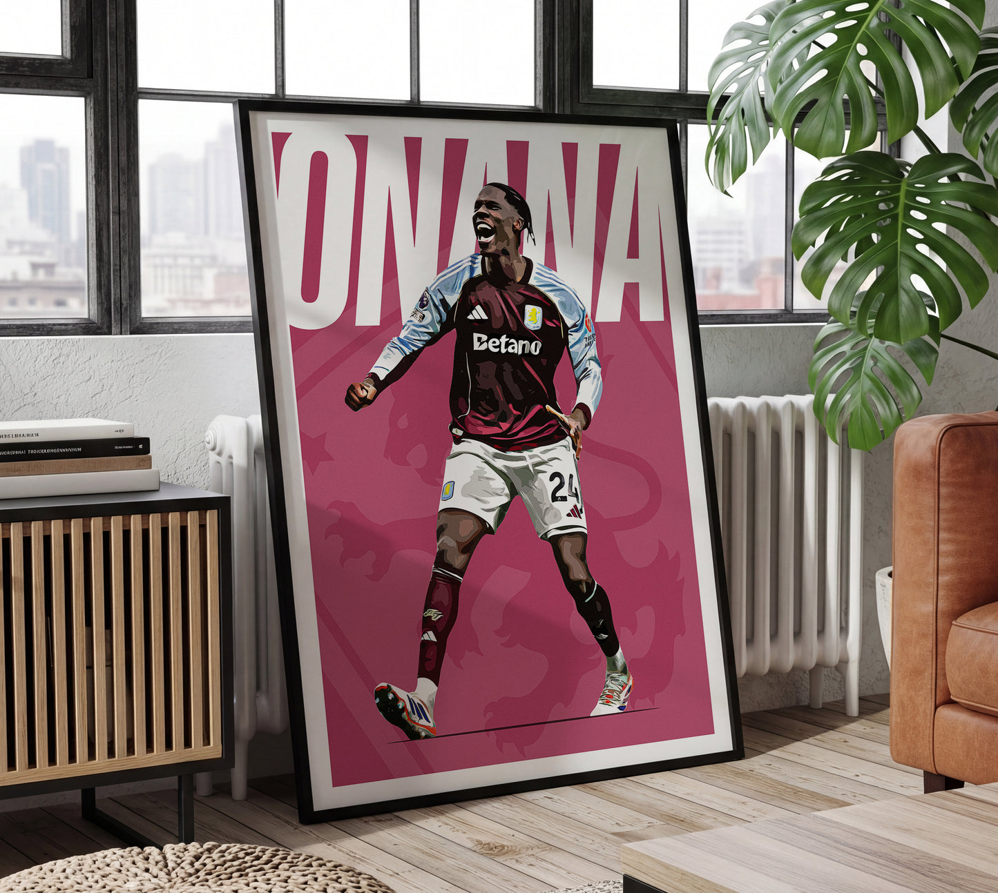 Amadou Onana 25/26 4K (Home) Poster