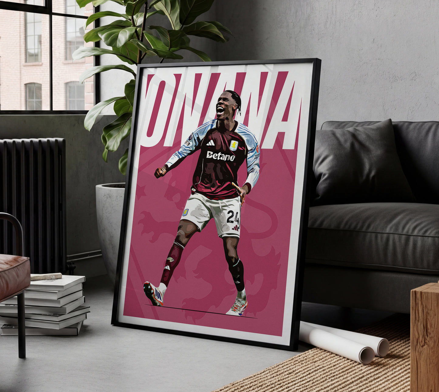 Amadou Onana 25/26 4K (Home) Poster